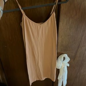 Free People light pink tight dress